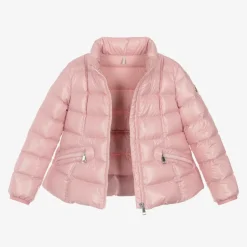 Girls Pink Ainay Down Puffer Jacket