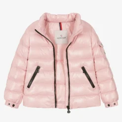 Girls Pink Bady Down Padded Jacket