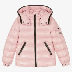 Girls Pink Bady Down Padded Jacket