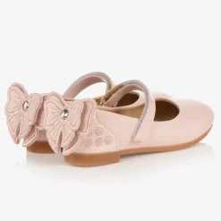 Girls Pink Ballerina Shoes