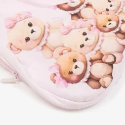 Girls Pink Bear Cotton Nest (75cm)