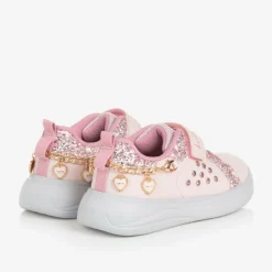 Girls Pink Bracelet Trainers