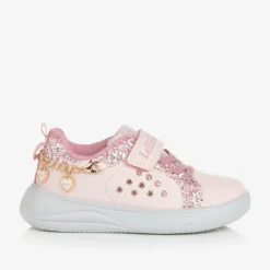 Girls Pink Bracelet Trainers