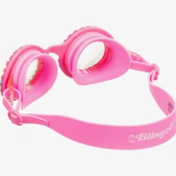 Girls Pink Candy Swimming Goggles