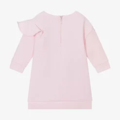 Girls Pink Choupette Sweatshirt Dress