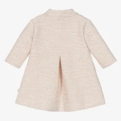 Girls Pink Cotton Coat