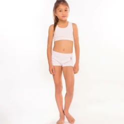 Girls Pink Cotton Knickers (2 Pack)