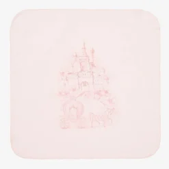 Girls Pink Cotton Princess Muslins (2 Pack)