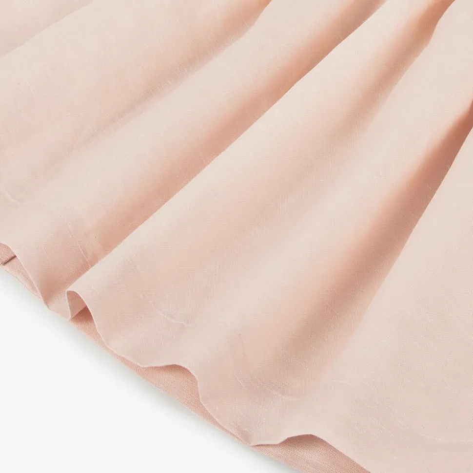 Girls Pink Cotton Shirt Dress