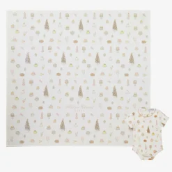 Girls Pink Cotton Treats Babysuit Gift Set