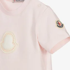 Girls Pink Cotton T-Shirt