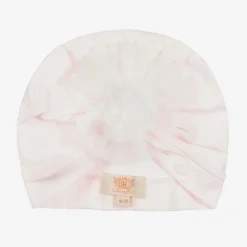 Girls Pink Cotton Turban