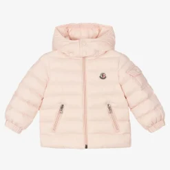 Girls Pink Down Puffer Jacket
