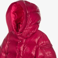 Girls Pink Down Puffer Jacket