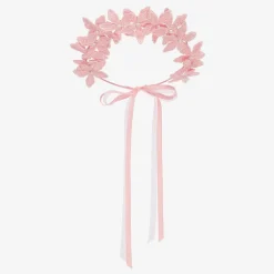 Girls Pink Flower Garland