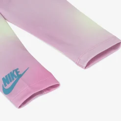 Girls Pink Leggings Set