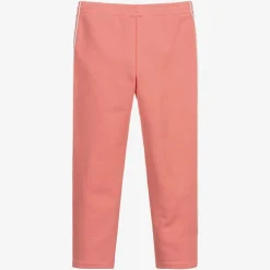 Girls Pink Logo Joggers