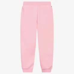 Girls Pink Logo Joggers