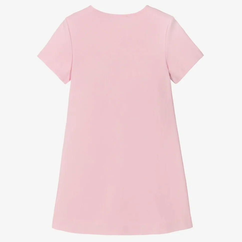 Girls Pink Milano Jersey Dress