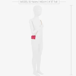 Girls Pink Mini Shoulder Bag (8cm)