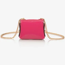 Girls Pink Mini Shoulder Bag (8cm)
