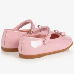 Girls Pink Patent Leather Shoes