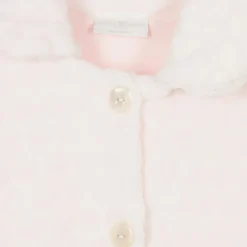 Girls Pink Plush Dressing Gown