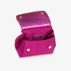 Girls Pink Rhinestones Sicily Bag (14cm)