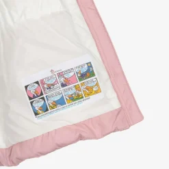 Girls Pink Sanaa Hooded Down Coat