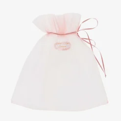 Girls Pink Satin Bow Hair Clips (3 Pack)