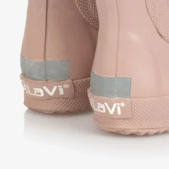 Girls Pink Short Rain Boots