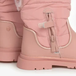 Girls Pink Snow Boots