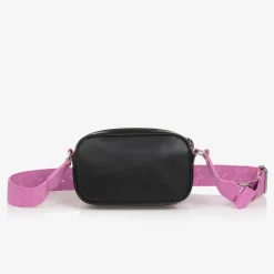 Girls Pink Star Messenger Bag (18cm)