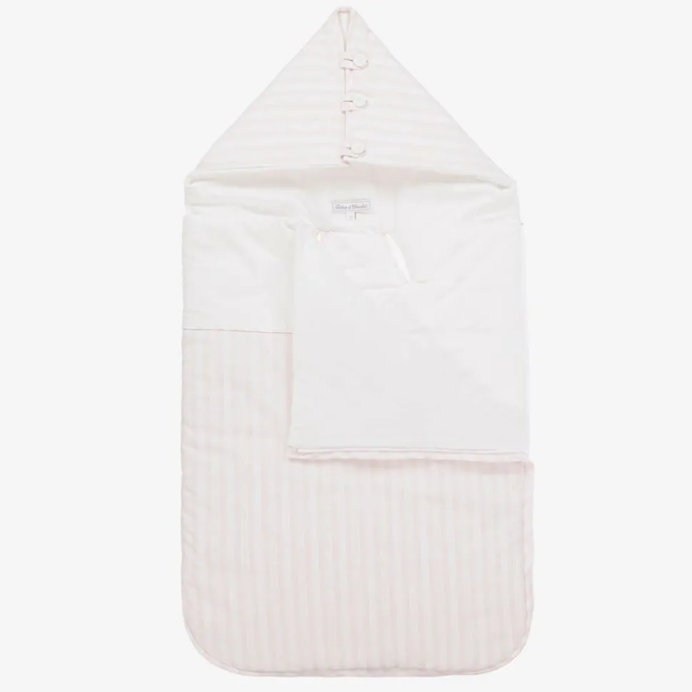 Girls Pink Striped Nest (80cm)