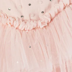 Girls Pink Tulle Ballerina Tutu Dress