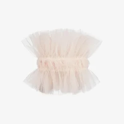 Girls Pink Tulle Butterfly Bracelet