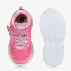 Girls Pink Unicorn Light-Up Trainers