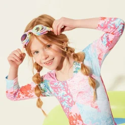 Girls Pink Unicorn Swimming Goggles