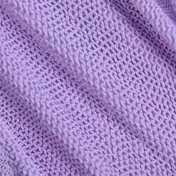 Girls Purple Crinkle Frill Bikini