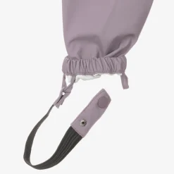 Girls Purple Hop The Bunny Rainsuit