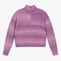 Girls Purple Sweater
