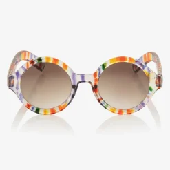 Girls Rainbow Stripe Sunglasses (UVA/UVB)