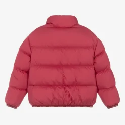 Girls Red Abbadia Puffer Jacket