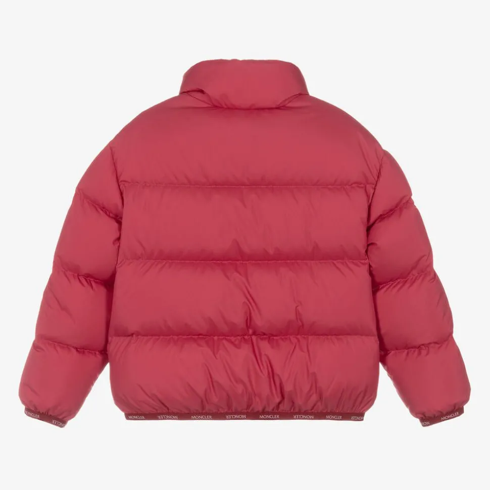 Girls Red Abbadia Puffer Jacket