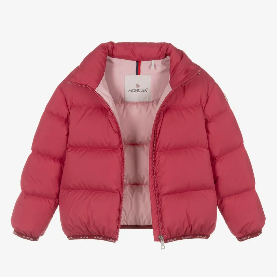 Girls Red Abbadia Puffer Jacket