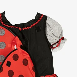 Girls Red Ladybird Costume