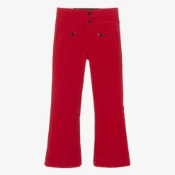 Girls Red Ski Trousers