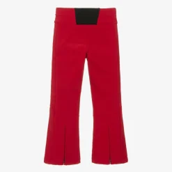 Girls Red Ski Trousers