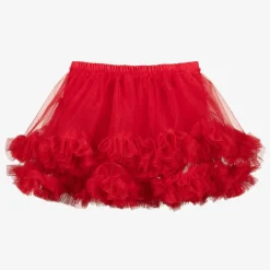 Girls Red Tutu Skirt