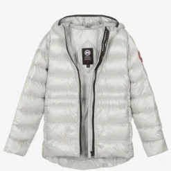 Girls Silver Down Padded Cypress Jacket